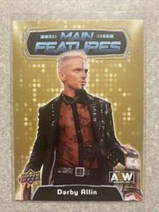 Darby Allin [Gold] #MF-4 Wrestling Cards 2022 Upper Deck AEW Main Features Prices