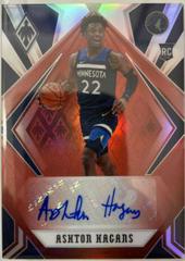Ashton Hagans [Red] Basketball Cards 2020 Panini Chronicles Phoenix Rookie Autographs Prices