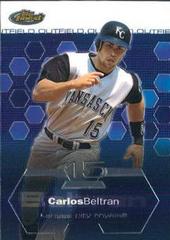 Carlos Beltran #54 Baseball Cards 2003 Finest Prices