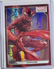 Carnage [Red Prism] #74 Marvel 2023 Upper Deck Platinum Prices