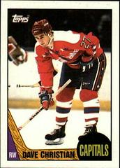Dave Christian Hockey Cards 1987 Topps Prices