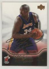 Shaquille O'Neal Basketball Cards 2004 Upper Deck Pro Sigs Prices