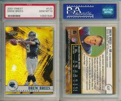Drew Brees #127 Football Cards 2001 Topps Finest Prices