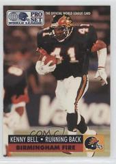 Kenny Bell #44 Football Cards 1991 Pro Set Wlaf Prices