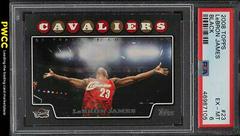 LeBron James [Black] Basketball Cards 2008 Topps Prices