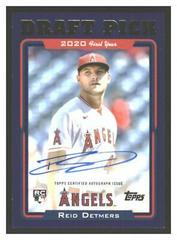 Reid Detmers [Purple] #05DP-RD Baseball Cards 2022 Topps Archives 2005 Draft Picks Autographs Prices