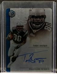 Troy Brown [Steel] Football Cards 2018 Panini Elements Signatures Prices