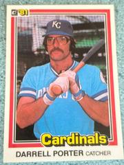Darrell Porter #505 Baseball Cards 1981 Donruss Prices