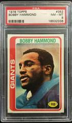 Bobby Hammond #352 Football Cards 1978 Topps Prices