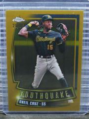 Oneil Cruz [Gold] Baseball Cards 2023 Topps Chrome Youthquake Prices