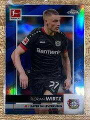 Florian Wirtz [Blue Refractor] Soccer Cards 2020 Topps Chrome Bundesliga Prices