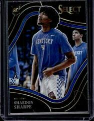 Shaedon Sharpe [Black] #8 Basketball Cards 2022 Panini Chronicles Draft Picks Select Prices