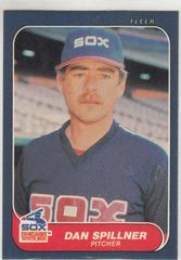 Dan Spillner Baseball Cards 1986 Fleer Prices