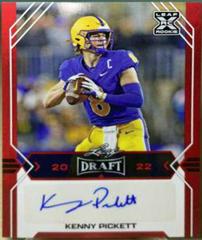Kenny Pickett [Red] #BA-KP3 Football Cards 2022 Leaf Draft Autographs Prices