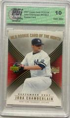 Joba Chamberlain #ROM-6 Baseball Cards 2007 Upper Deck Rookie of the Month Prices