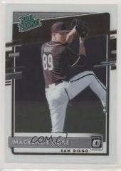 MacKenzie Gore #RP-14 Baseball Cards 2020 Panini Donruss Optic Rated Prospects Prices