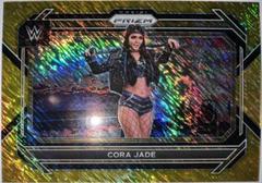 Cora Jade [Gold Shimmer] #30 Wrestling Cards 2023 Panini Prizm WWE Prices
