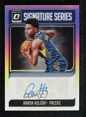 Aaron Holiday [Holo] Basketball Cards 2018 Panini Donruss Optic Signature Series Prices