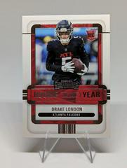 Drake London #ROY-DLO Football Cards 2022 Panini Contenders Rookie of the Year Prices