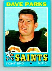 Dave Parks Football Cards 1971 Topps Prices