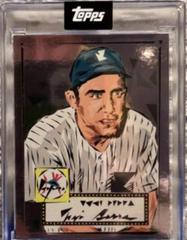 Yogi Berra [Silver Gum Back] Baseball Cards 2022 Topps X Naturel 1952 Encased Art Prices
