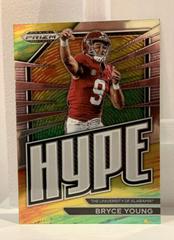 Bryce Young #HP-1 Football Cards 2023 Panini Prizm Draft Picks Hype Prices