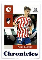 Pablo Barrios [Blue] #3 Soccer Cards 2022 Panini Chronicles La Liga Prices