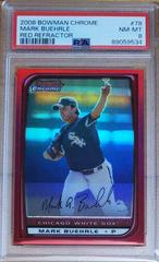 Mark Buehrle [Red Refractor] #78 Baseball Cards 2008 Bowman Chrome Prices