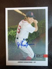 Andrew Benintendi [Autograph] #AS-ABE Baseball Cards 2017 Topps Archives Snapshots Prices