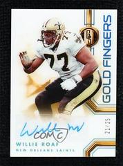 Willie Roaf [Platinum] Football Cards 2022 Panini Gold Standard Fingers Autographs Prices