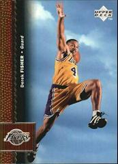 Derek Fisher #238 Basketball Cards 1996 Upper Deck Prices