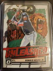 Ronald Acuna Jr. #UNL3 Baseball Cards 2021 Panini Donruss Optic Unleashed Prices