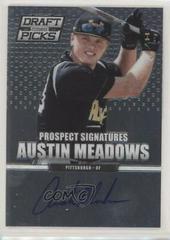 Austin Meadows #9 Baseball Cards 2013 Panini Prizm Perennial Draft Picks Prospect Signatures Prices