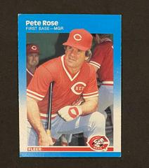 Pete Rose Baseball Cards 1987 Fleer Prices