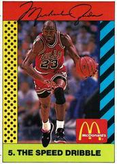 Michael Jordan #5 Basketball Cards 1990 McDonald's Michael Jordan Prices