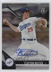 Clayton Beeter [Autograph] Baseball Cards 2021 Bowman Platinum Top Prospects Prices