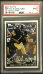 Ben Roethlisberger [With Uniform] #145 Football Cards 2009 Topps Prices