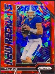 Will Levis [Green] #NR-2 Football Cards 2023 Panini Prizm Draft Picks New Recruits Prices