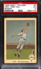1937 First Full [Season] #8 Baseball Cards 1959 Fleer Ted Williams Prices