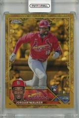 Jordan Walker [Lava Gold] #120 Baseball Cards 2023 Topps Gilded Collection Prices