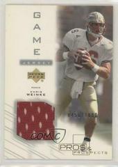 Chris Weinke Football Cards 2001 Upper Deck Pros & Prospects Prices
