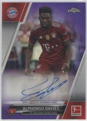 Alphonso Davies [Purple] #BCA-AD Soccer Cards 2021 Topps Chrome Bundesliga Autographs Prices