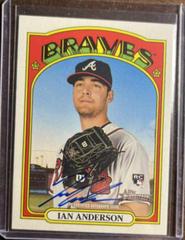 Ian Anderson Real One Autographs Baseball Cards 2021 Topps Heritage Real One Autographs Prices
