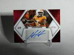 Hendon Hooker [Red] #A-HH Football Cards 2023 Sage Autographs Prices