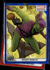 Green Goblin [Blue Rainbow] Marvel 2023 Upper Deck Platinum Prices