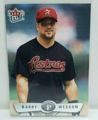 Barry Wesson Baseball Cards 2003 Ultra Prices