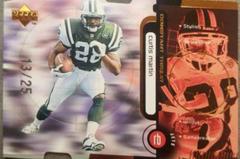 Curtis Martin [Bronze DC] #CT25 Football Cards 1998 Upper Deck Constant Threat Prices