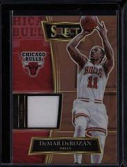 DeMar DeRozan [Copper Prizm] Basketball Cards 2021 Panini Select Selective Swatches Prices