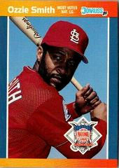 Ozzie Smith #62 Baseball Cards 1989 Donruss All Stars Prices