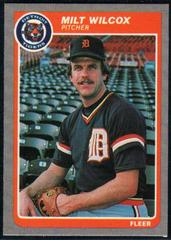 Milt Wilcox Baseball Cards 1985 Fleer Prices